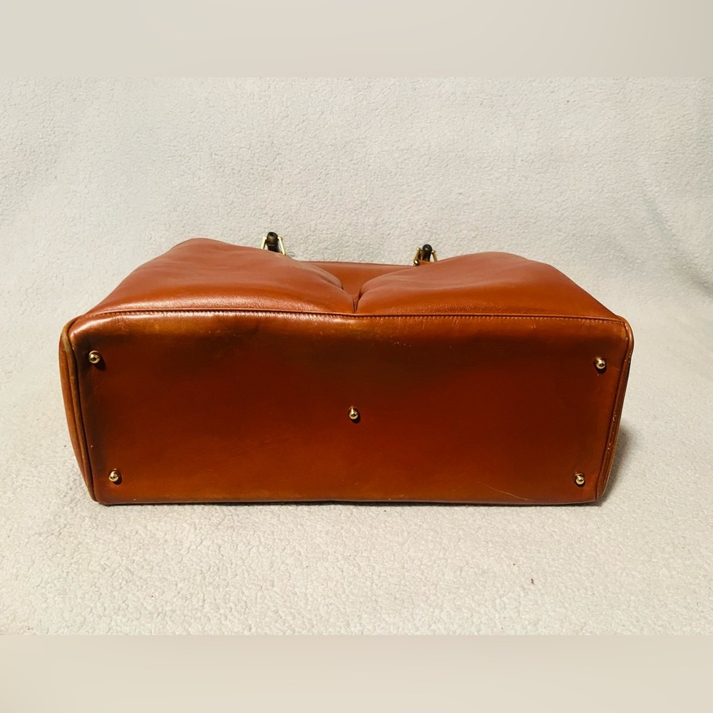 Gucci Bamboo Leather Tote/ Handbag - Picture 15 of 16